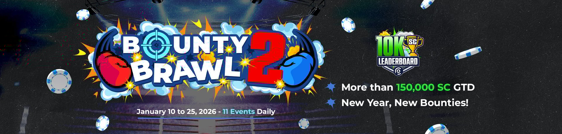 Bounty Brawl 2 - Clubs Poker